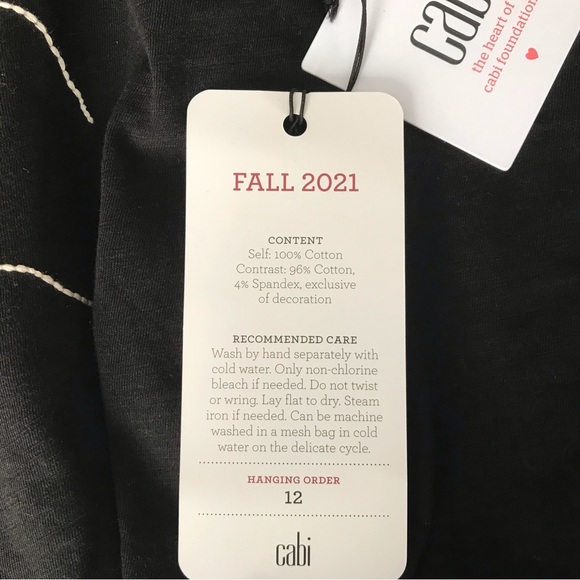 NWT - Cabi Love You Tee - Picture 4 of 4